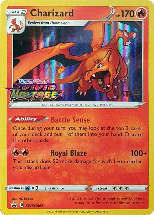 Charizard (Prerelease) [Staff]