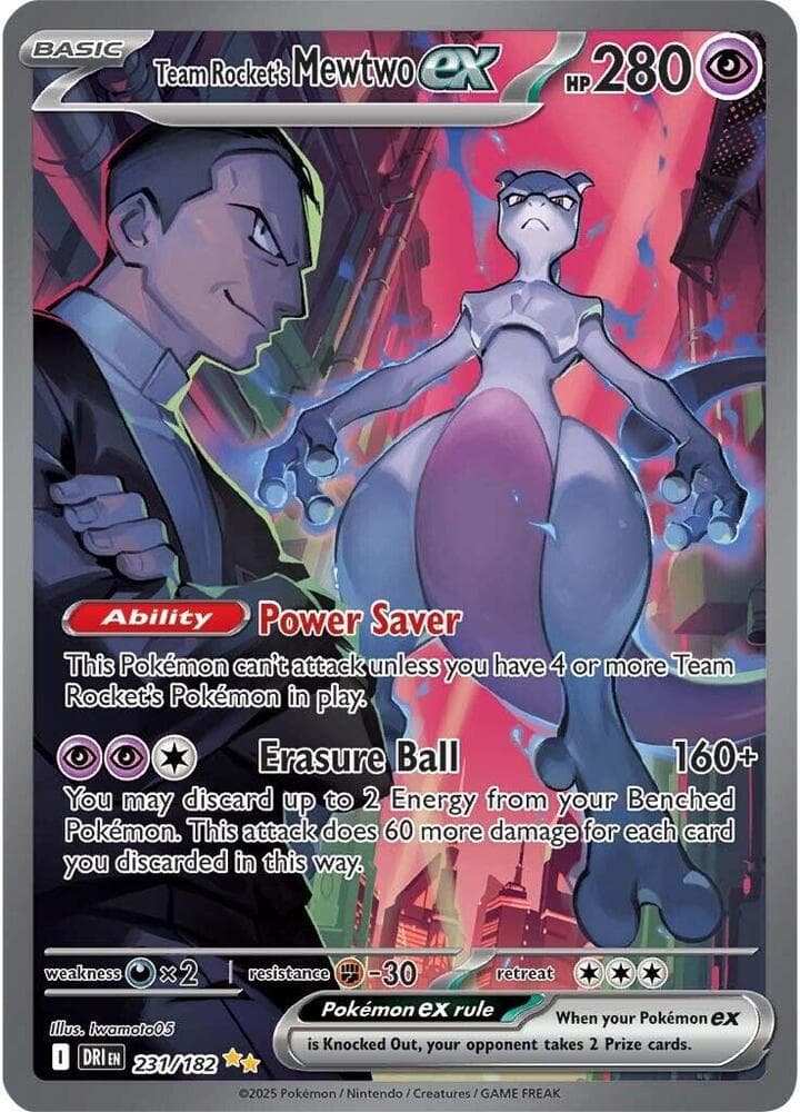 Team Rocket's Mewtwo ex